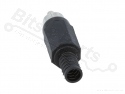 Cinch plug male black
